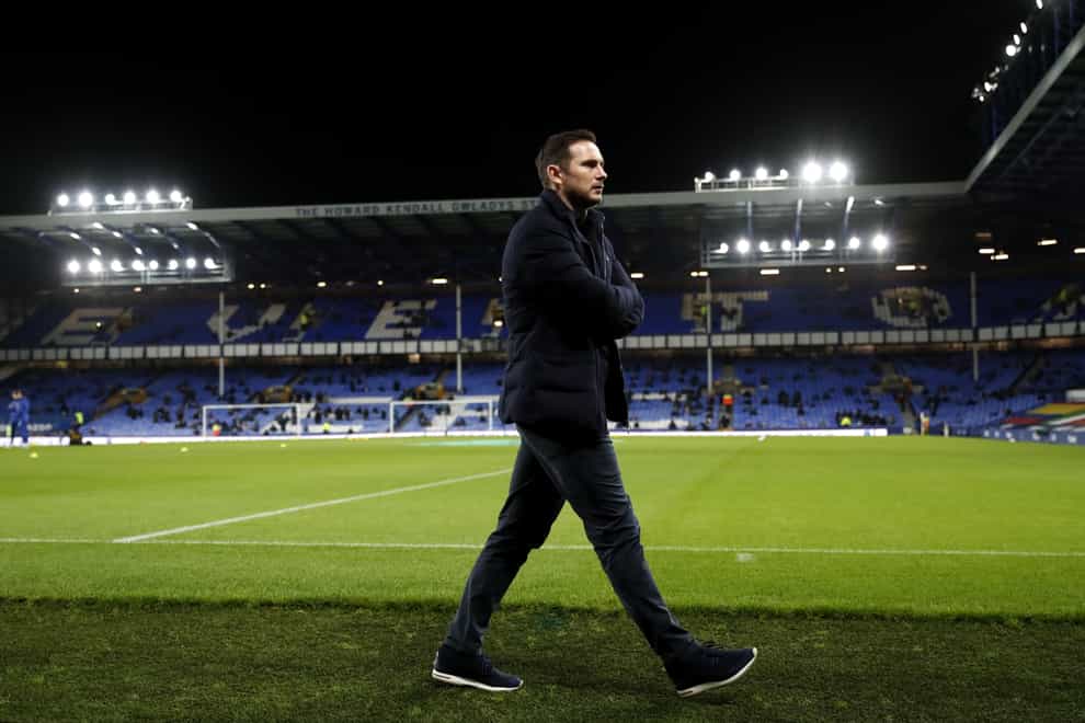 Frank Lampard has been appointed the new Everton manager (Clive Brunskill/PA)