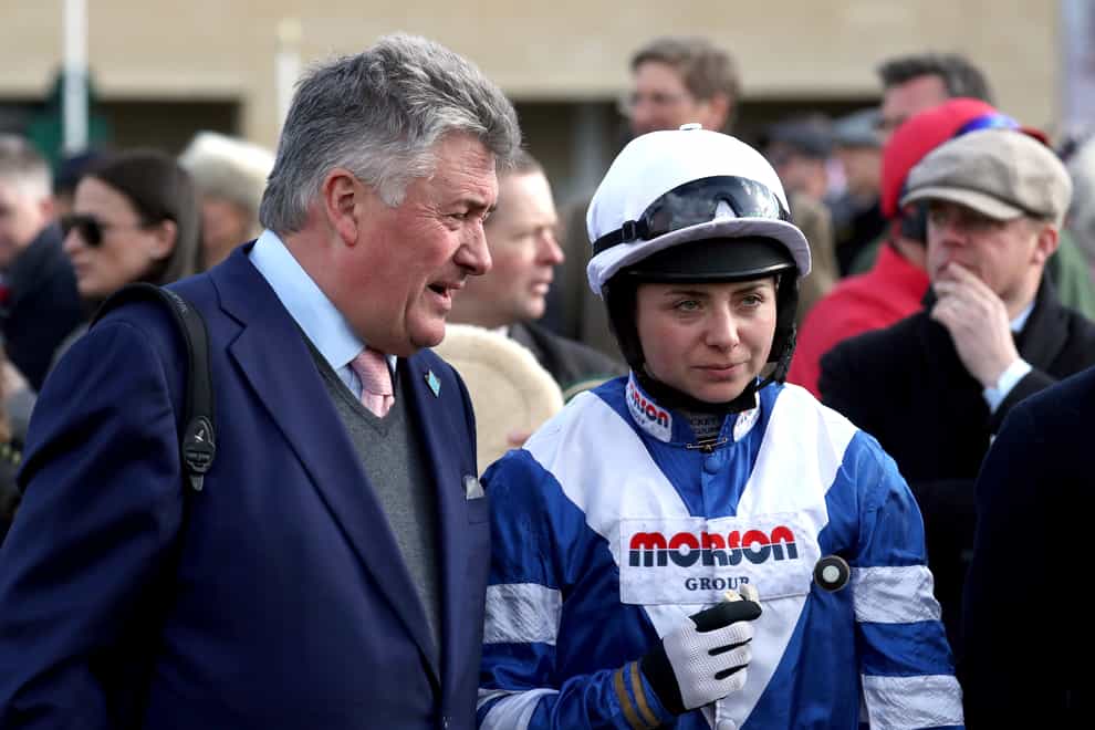 Bryony Frost and Paul Nicholls will team up twice at Leopardstown (Andrew Matthews/PA)