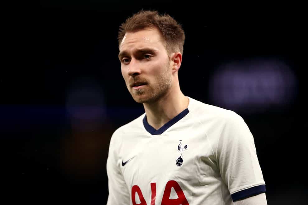 New Brentford midfielder Christian Eriksen last played in the Premier League with Tottenham in 2020. (Tim Goode/PA)