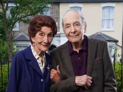 <p>June Brown has led tributes to her former EastEnders co-star Leonard Fenton following his death aged 95</p>