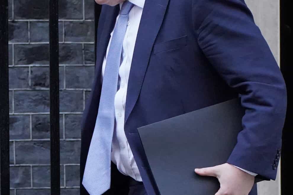 Prime Minister Boris Johnson leaves 10 Downing (Jonathan Brady/PA)