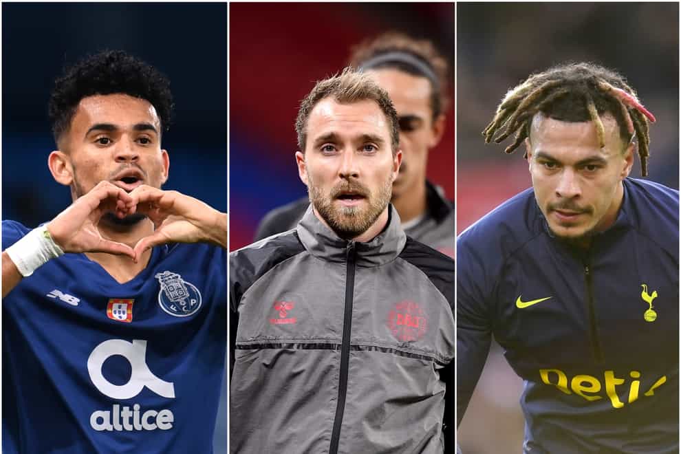 Could Luis Diaz, Christian Eriksen or Dele Alli, l-r, help you make a fresh start in FPL? (Laurence Griffiths/ Toby Melville/Andrew Matthews/PA)