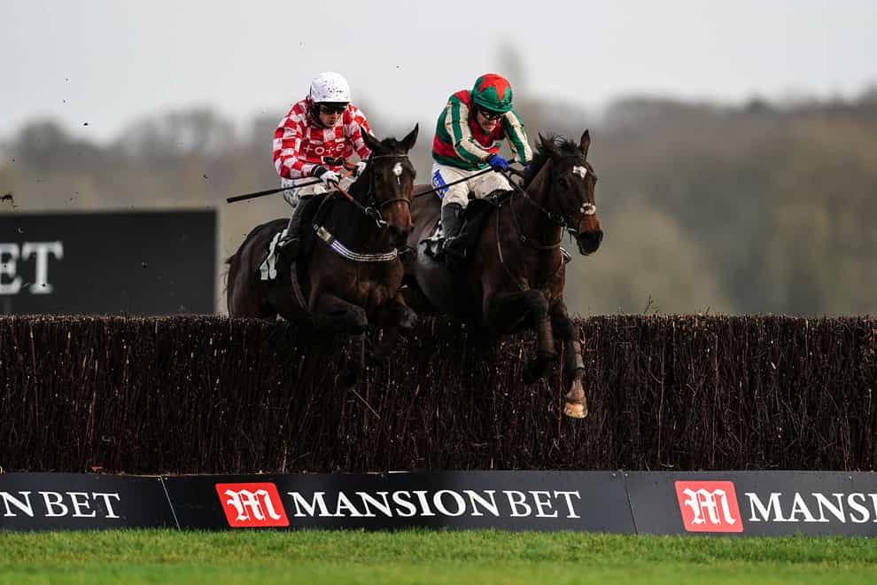 Saint Palais (left) is on course for the William Hill Towton Novices’ Chase at Wetherby (David Davies/PA)