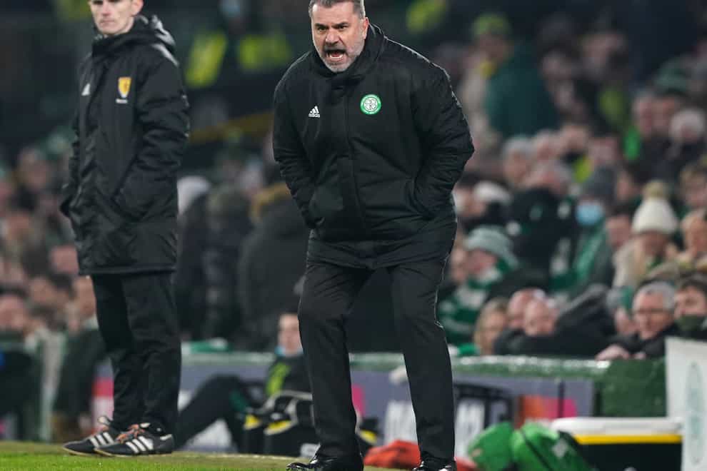 Ange Postecoglou is well aware of the demands of the Celtic fans (Andrew Milligan/PA)