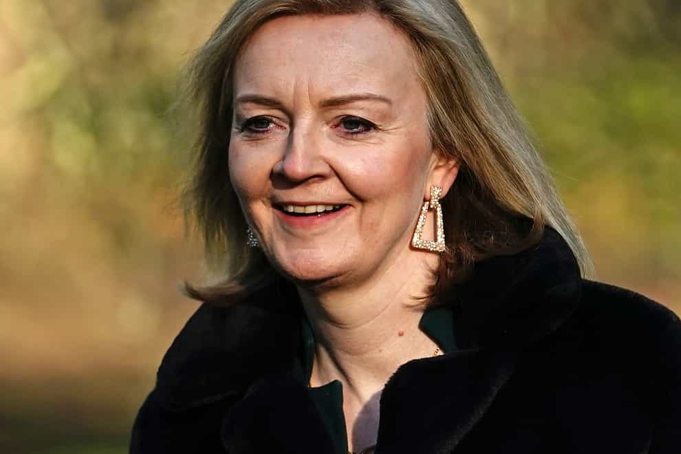 Foreign Secretary Liz Truss (Aaron Chown/PA)