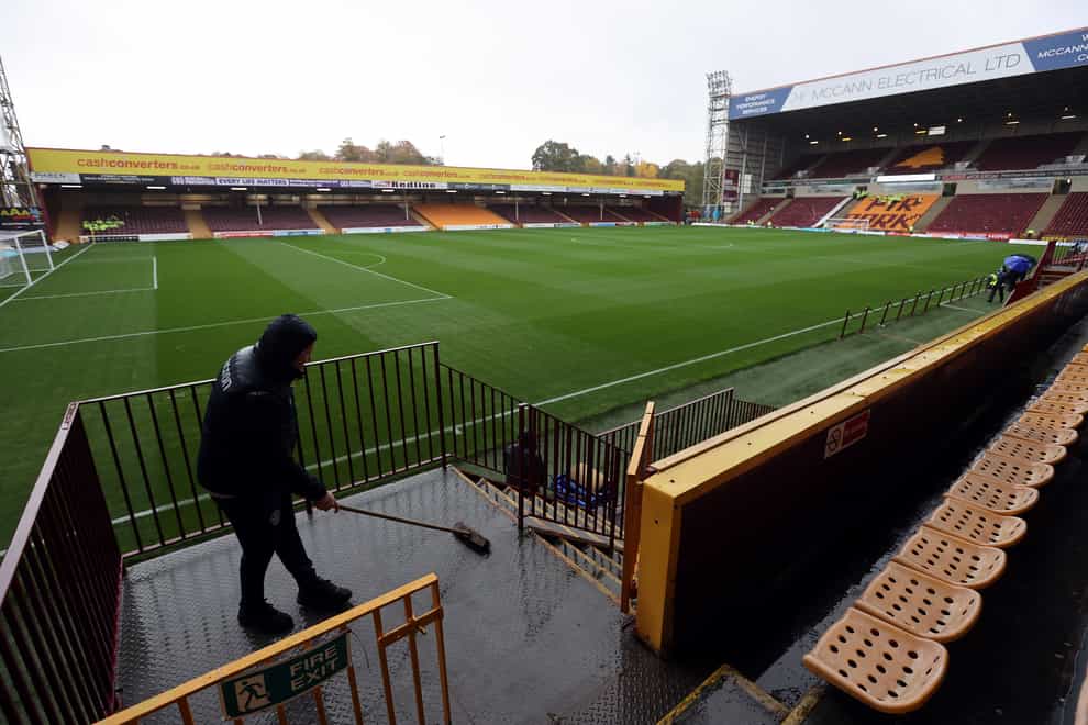 Motherwell posted a record profit (Jeff Holmes/PA)