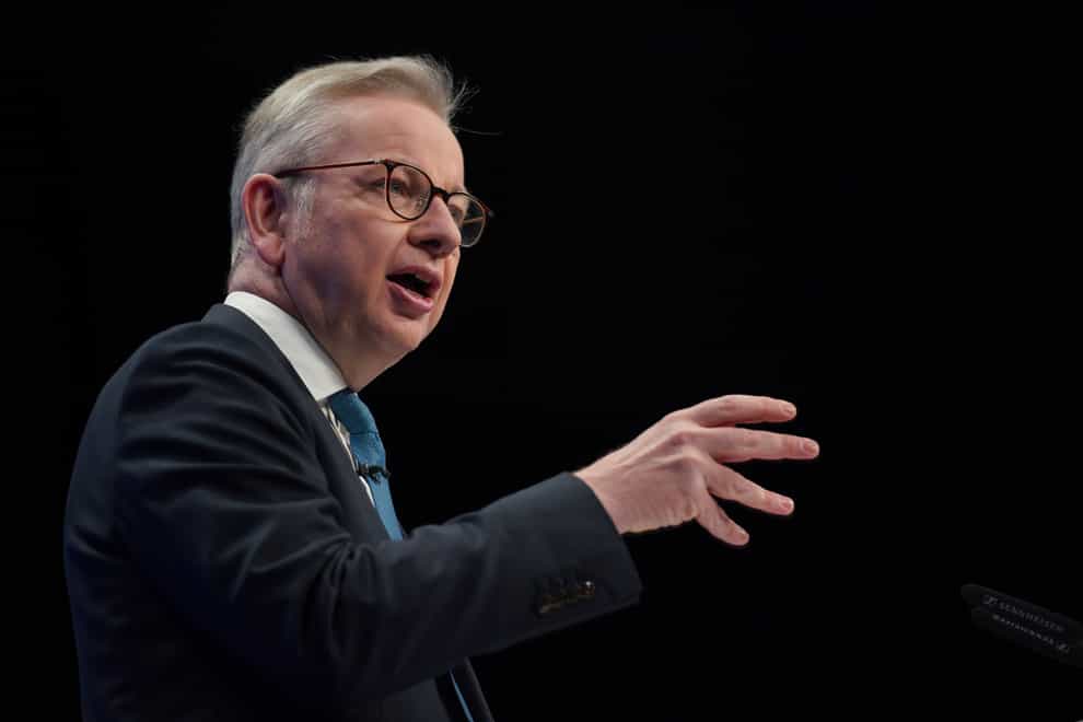 Levelling Up Secretary Michael Gove (Peter Byrne/PA)