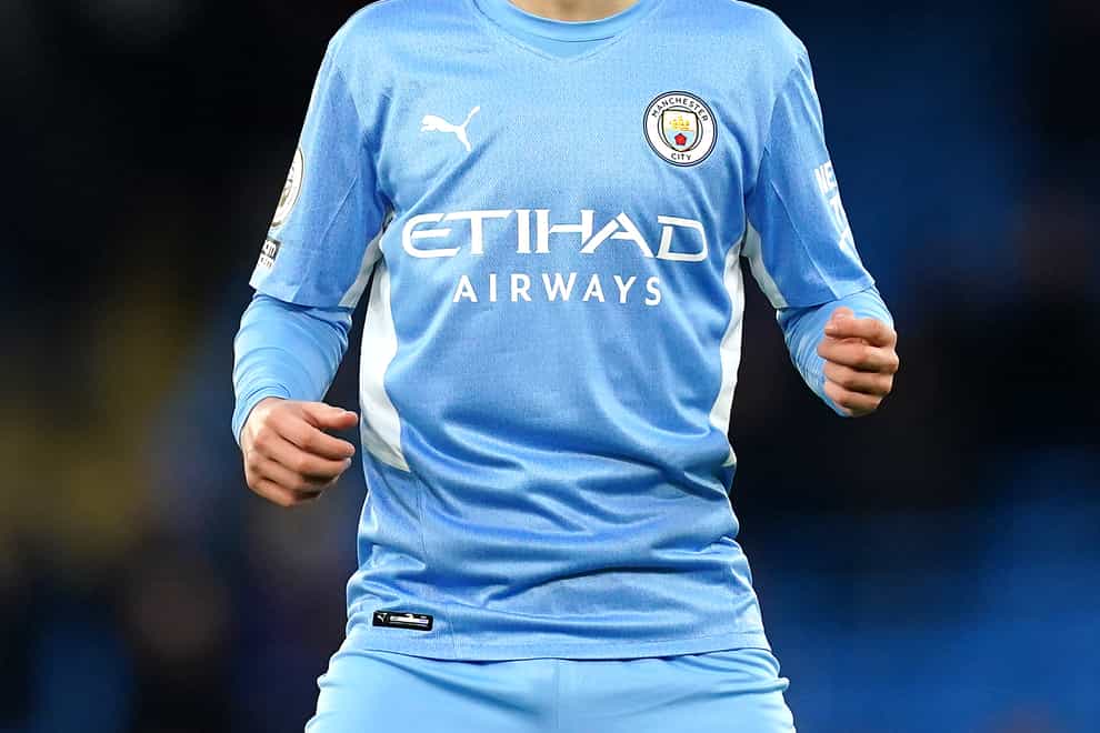 James McAtee has signed a new contract at Manchester City (Martin Rickett/PA)