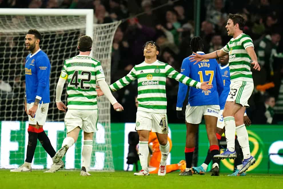 Reo Hatate stole the show for Celtic (Jane Barlow/PA)