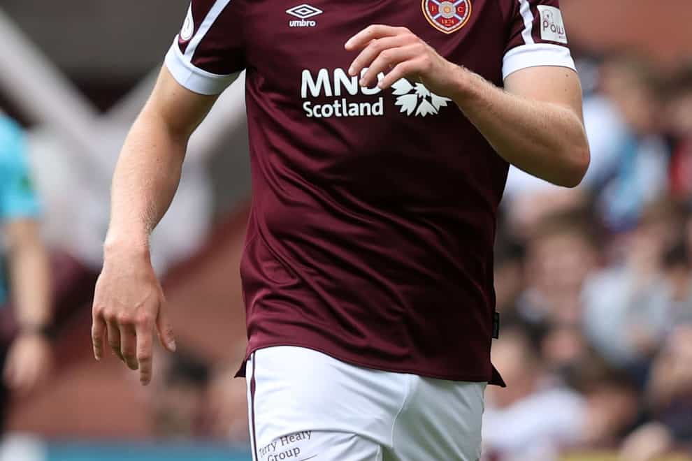 Taylor Moore is excited by Hearts’ progress (Jeff Holmes/PA)