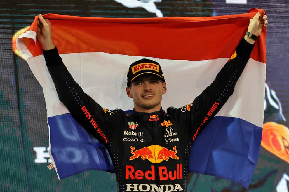 World champion Max Verstappen will unveil his new car on February 9 (PA Wire/PA Images)