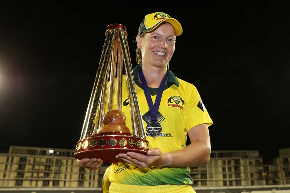 Australia have retained the women’s Ashes with a 27-run victory over England (David Davies/PA)