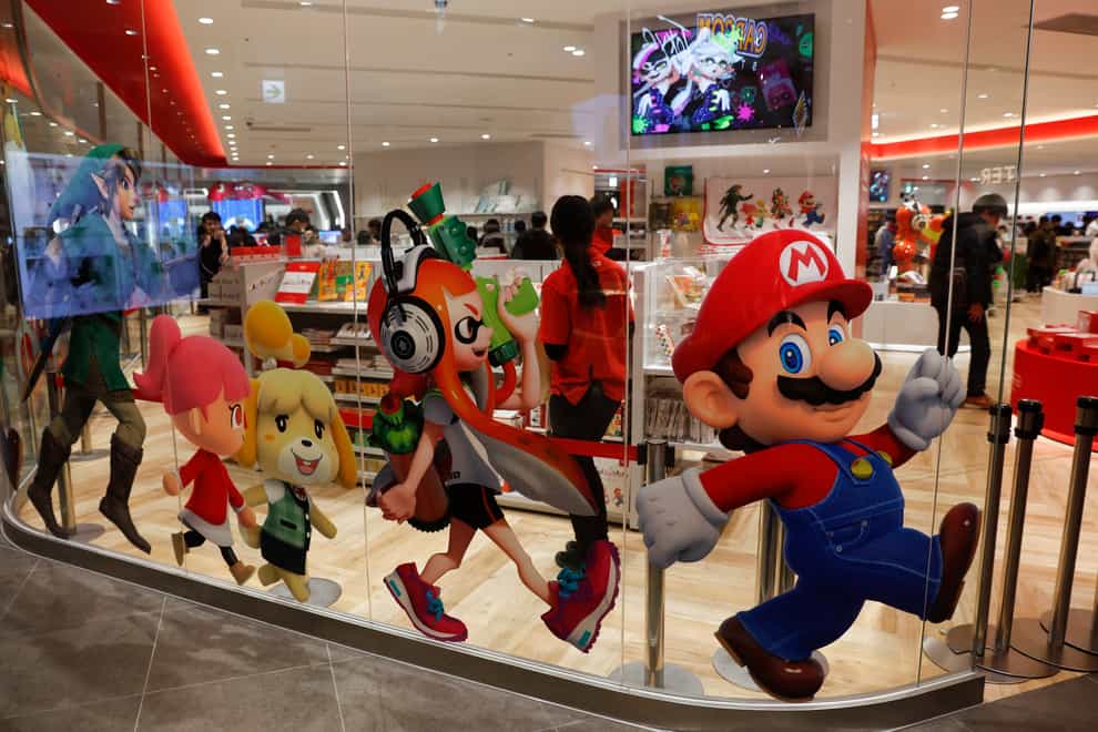 Nintendo’s profit for the nine months through December slipped 2.5% (Jae C. Hong/AP)