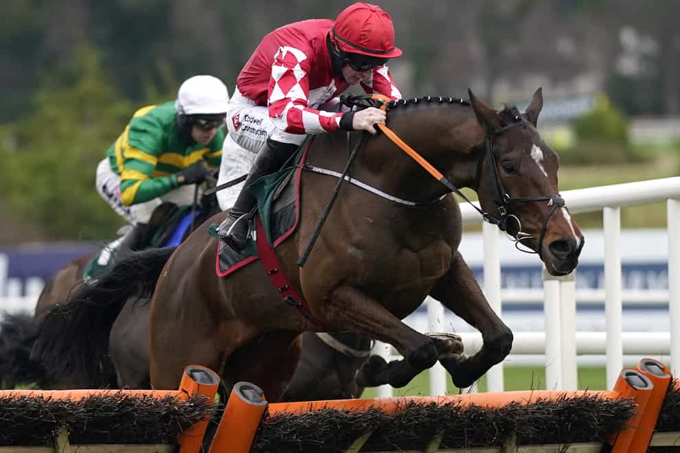 Mighty Potter on his way to winning at Leopardstown (Niall Carson/PA)