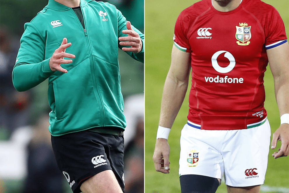 Fly-halves Johnny Sexton and Dan Biggar will be key to deciding the outcome of the Ireland v Wales Six Nations opener (Brian Lawless/Steve Haag, PA Images).