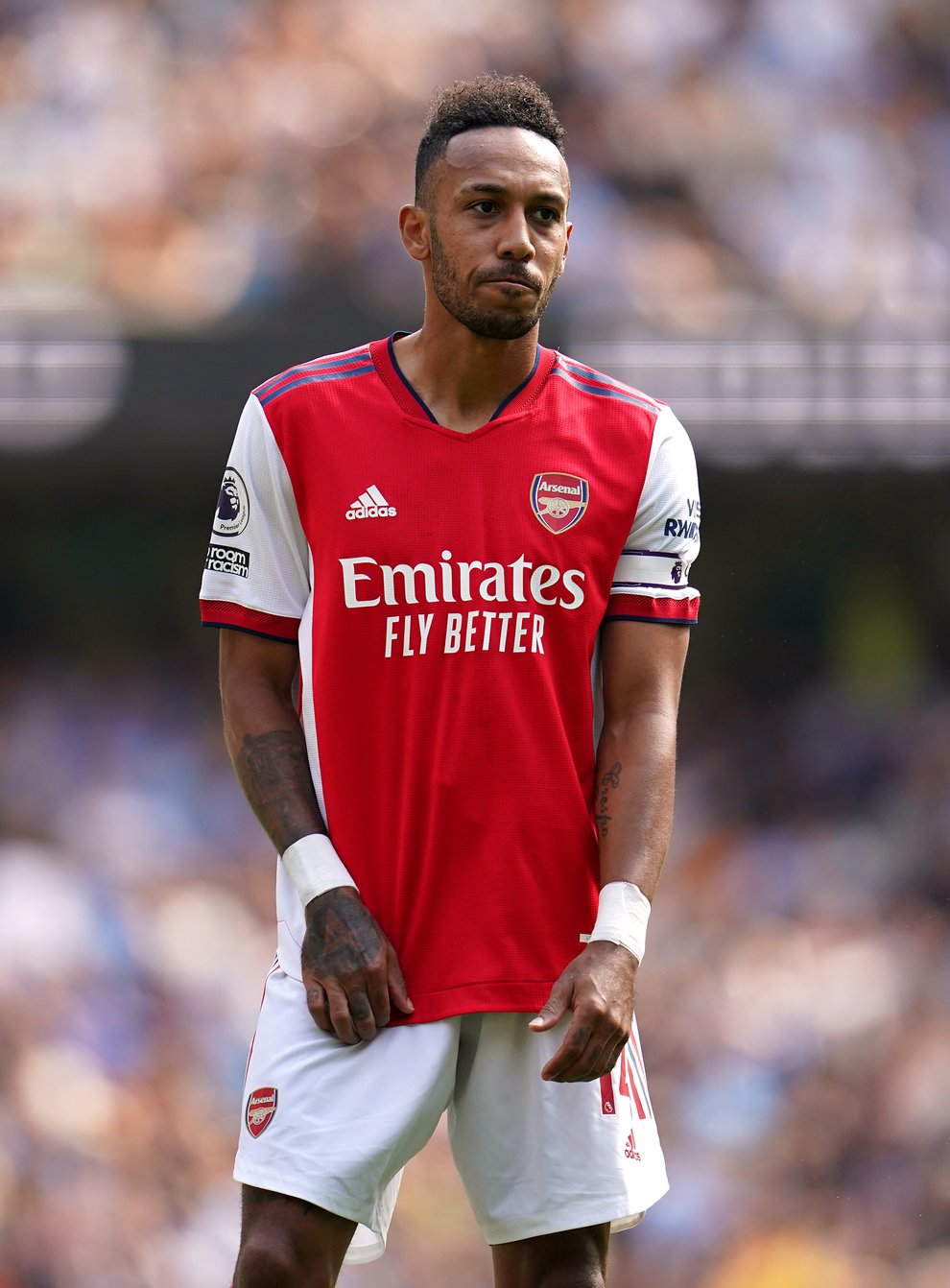 Pierre-Emerick Aubameyang was released from his lucrative contract by Arsenal on Monday (Nick Potts/PA)