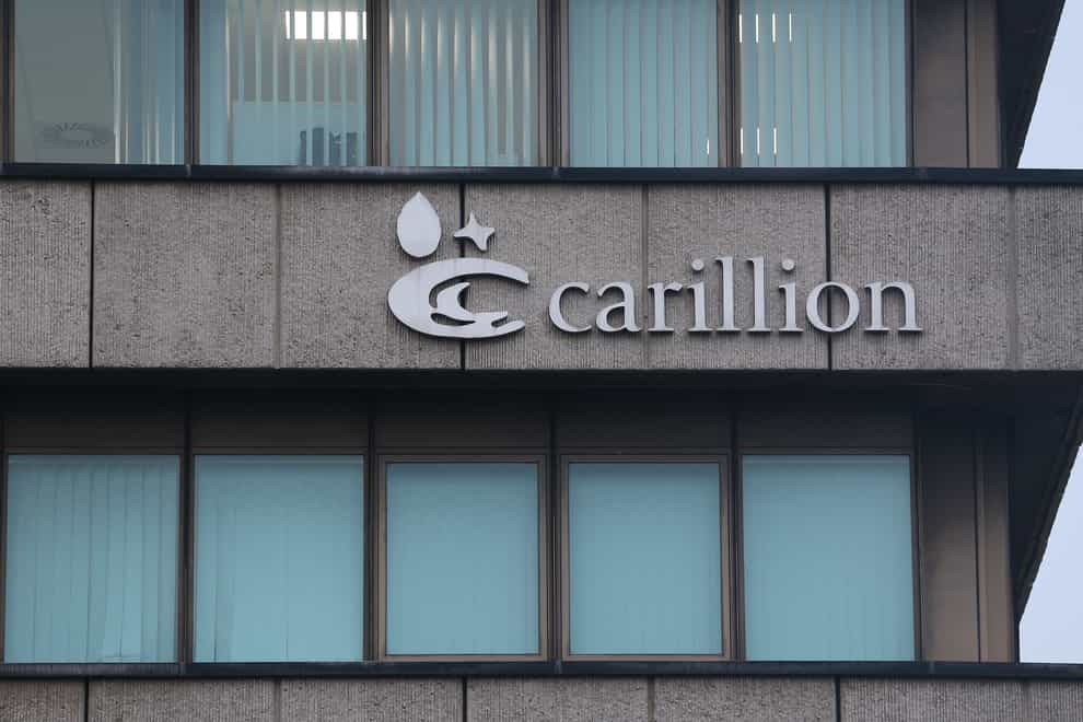 Carillion went into compulsory liquidation in January 2018 (Aaron Chown/PA)