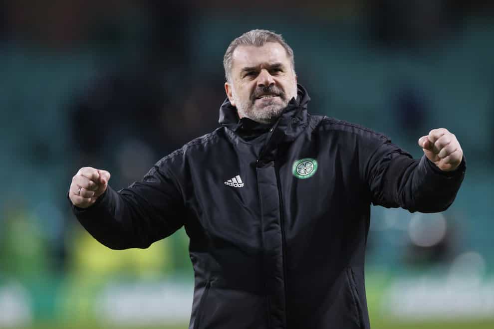 Celtic manager Ange Postecoglou still looking for improvement (Steve Welsh/PA)