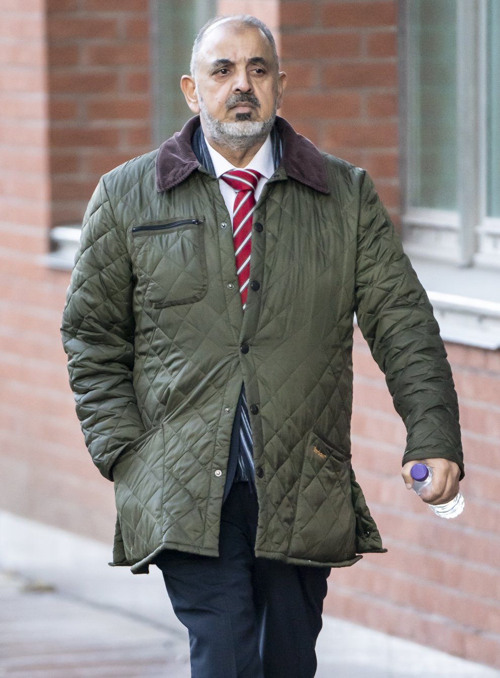 Lord Ahmed arriving at Sheffield Crown Court (Danny Lawson/PA)