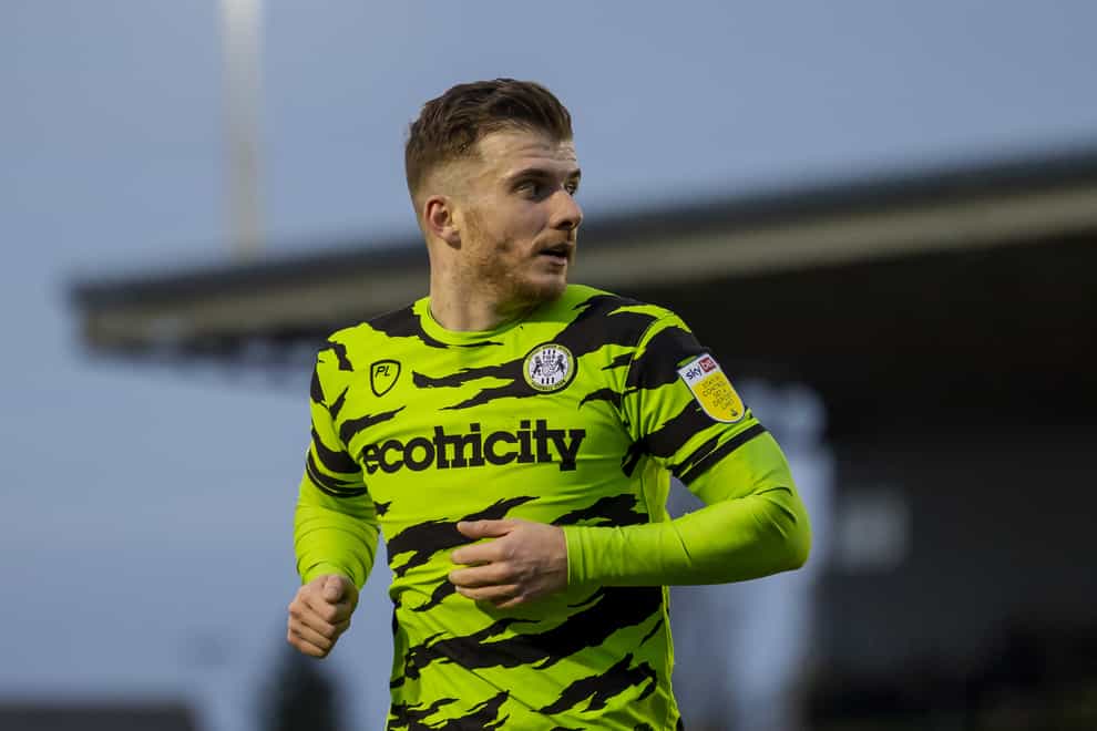 Nicky Cadden could be available for Forest Green on Saturday (Leila Coker/PA)