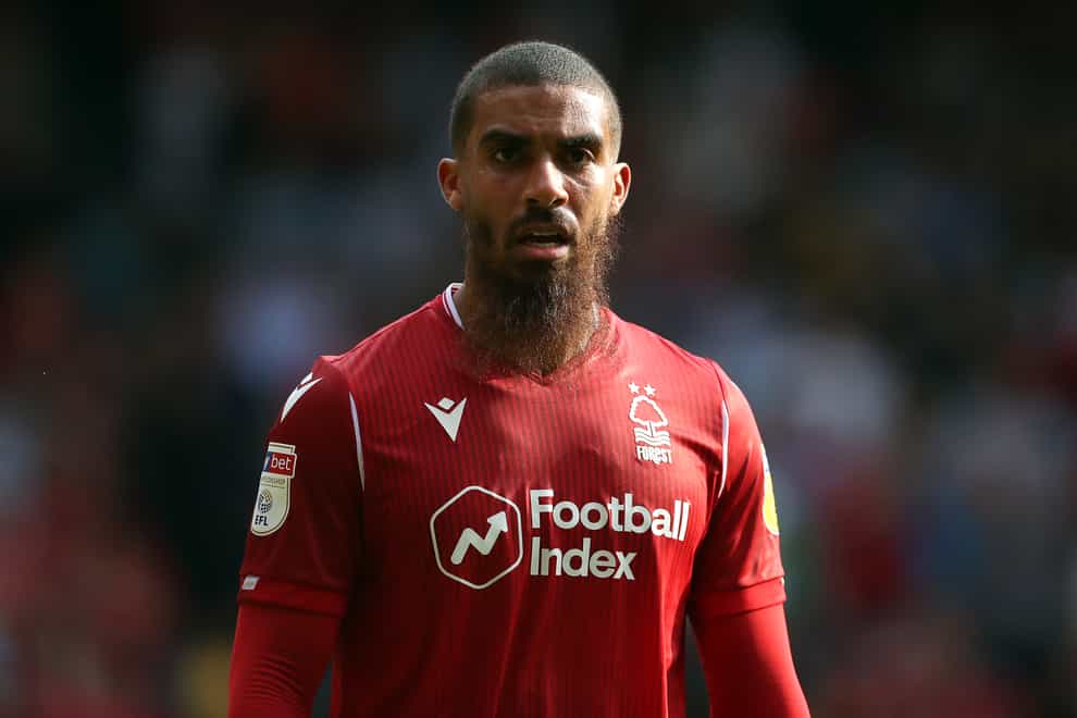Lewis Grabban suffered an ankle injury in Nottingham Forest’s Championship defeat at Cardiff last weekend (Tim Goode/PA)