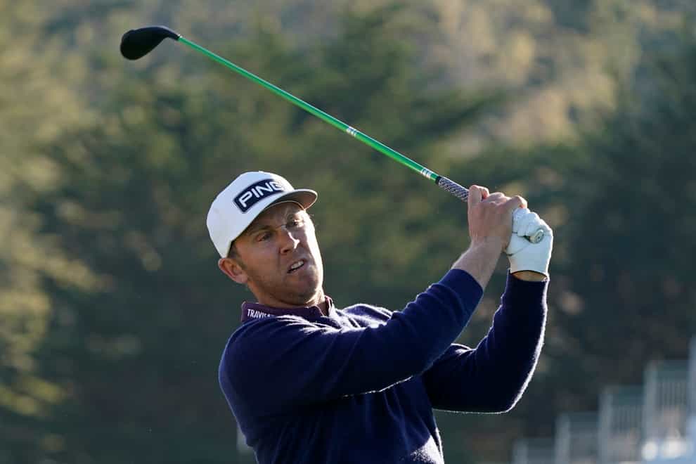 Seamus Power is leading in the second round of Pebble Beach (Eric Risberg/AP)