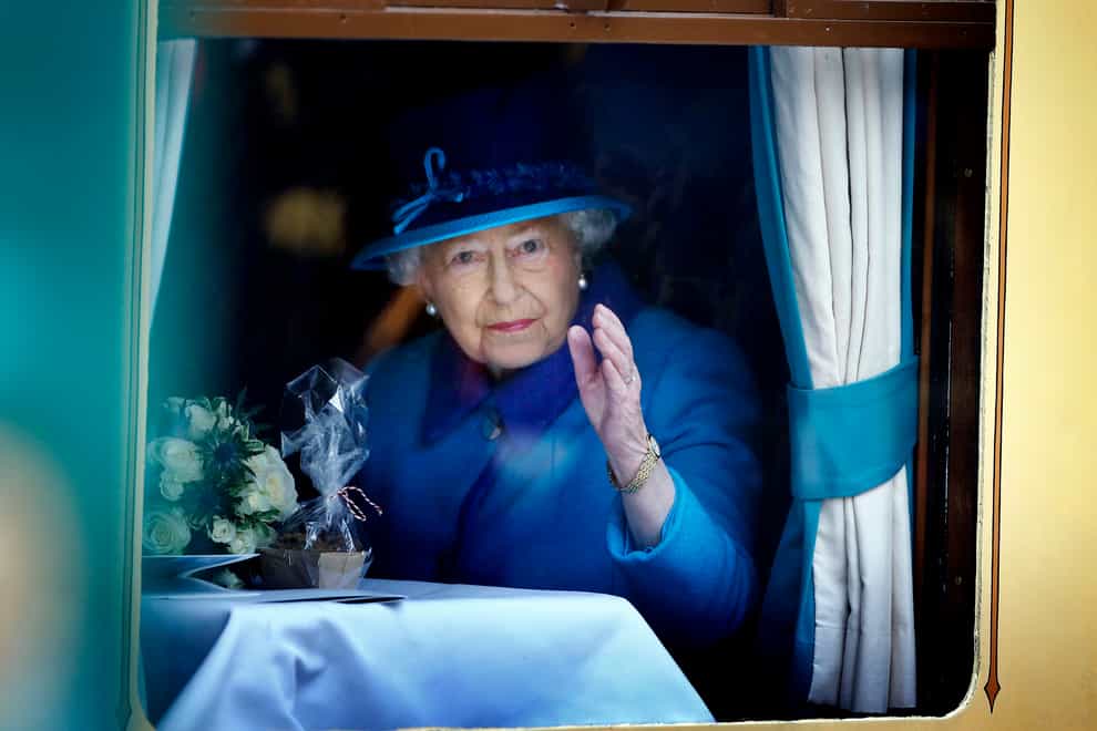 The Queen, on the day she becomes Britain’s longest reigning monarch in 2015 (Danny Lawson/PA)
