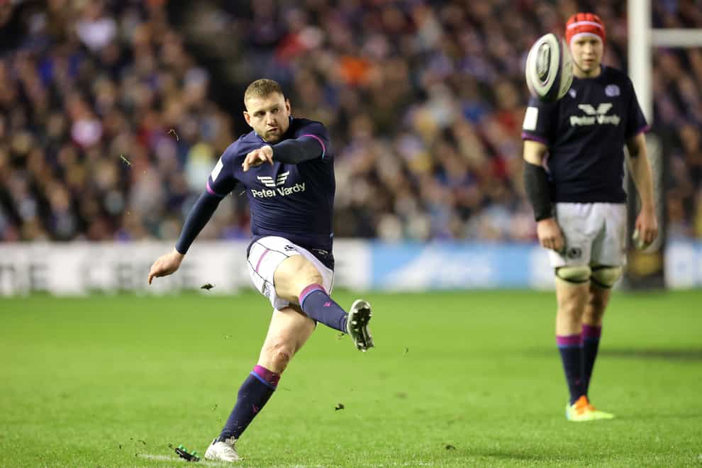 Finn Russell’s penalty proved decisive for Scotland (Steve Welsh/PA)