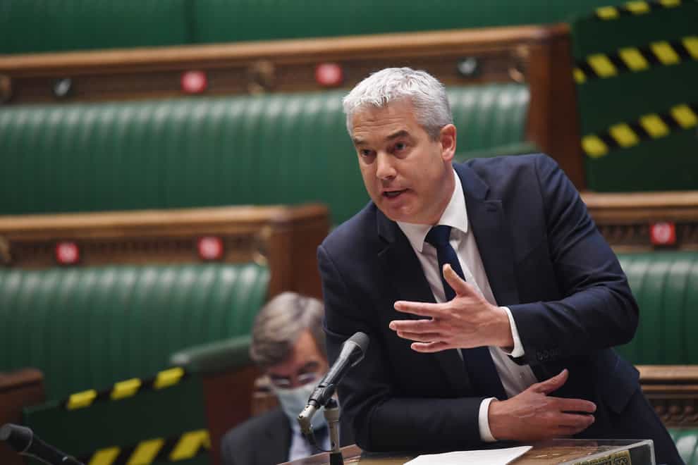 Steve Barclay said he is honoured to become Boris Johnson’s new chief of staff (UK Parliament/Jessica Taylor/PA)