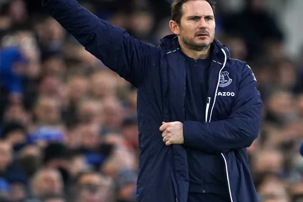 Everton manager Frank Lampard knows the hard work is just beginning (Peter Byrne/PA)