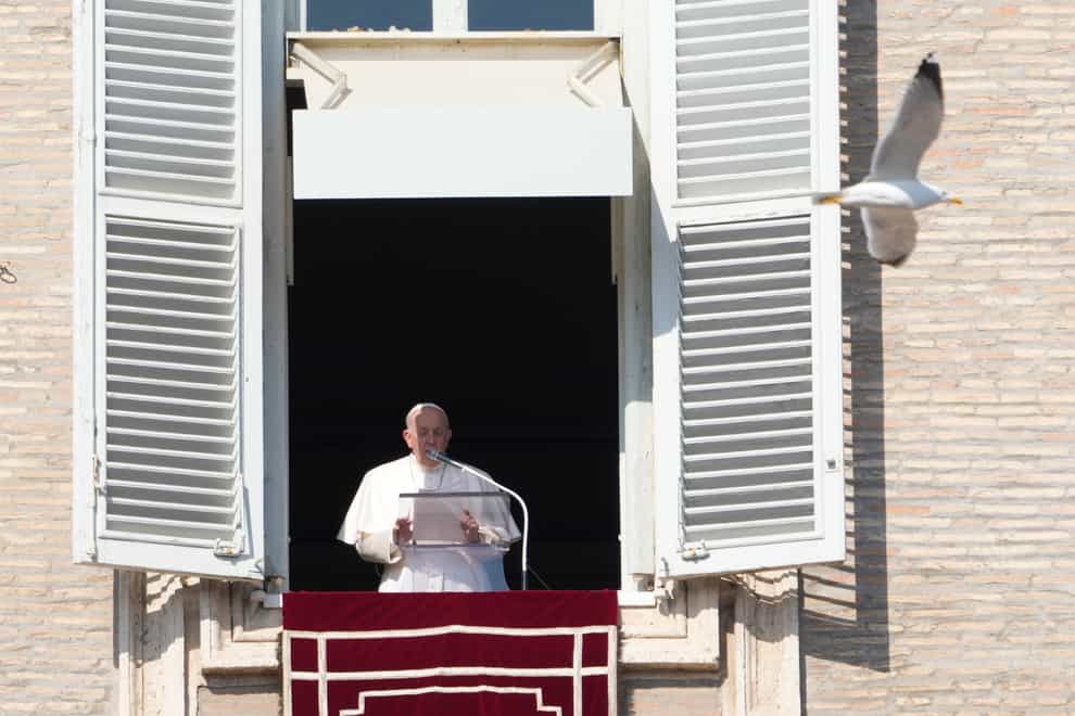 Pope Francis praised the rescue effort (Gregorio Borgia/AP)