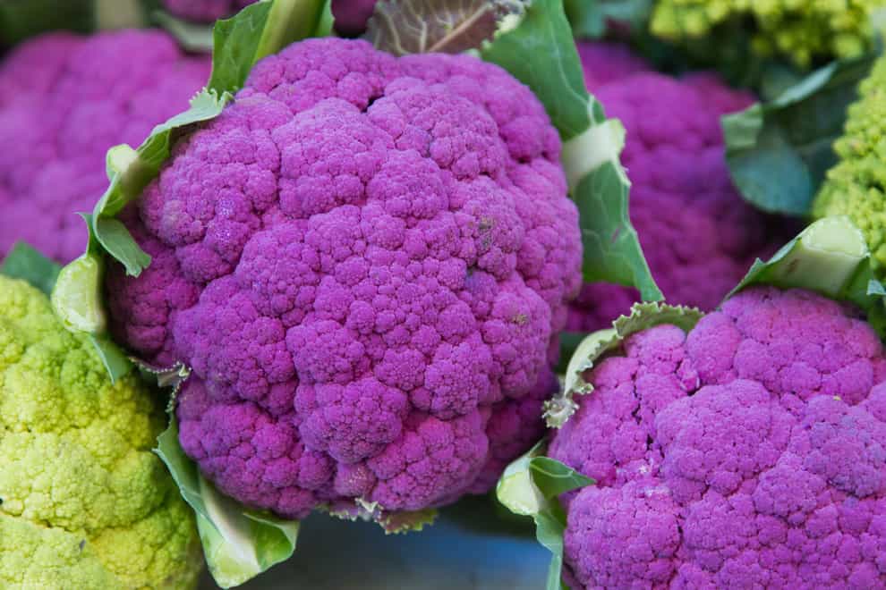 Purple veg (Alamy/PA)