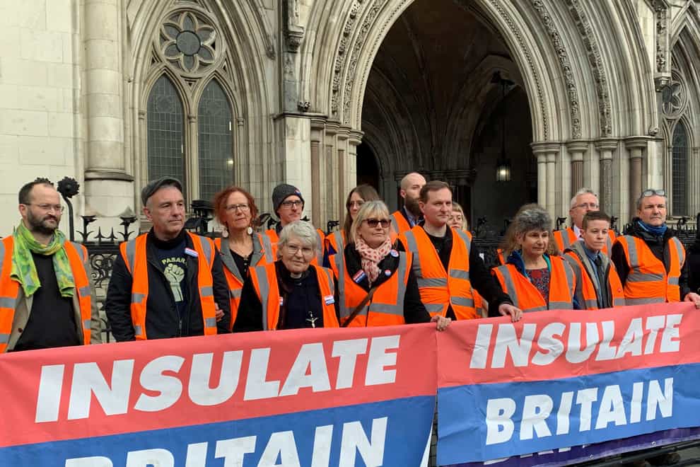 Insulate Britain activists said they have ‘failed’ but vowed to continue their climate change protests despite some members being jailed (Tom Pilgrim/PA)