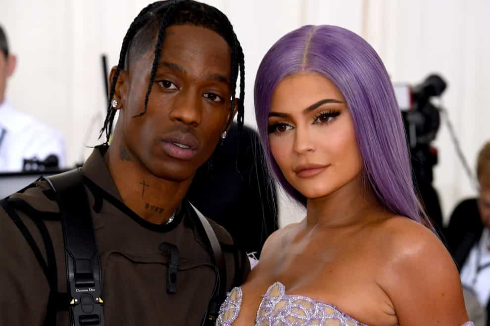 Travis Scott and Kylie Jenner have welcomed their second child (Jennifer Graylock/PA)