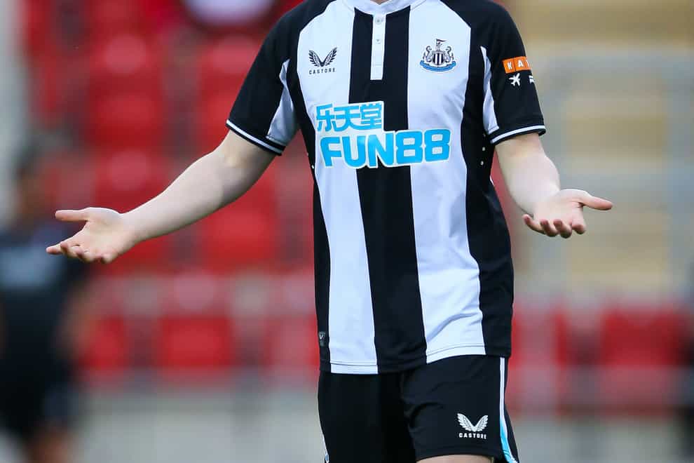Matty Longstaff is on loan from Newcastle (Barrington Coombs/PA)
