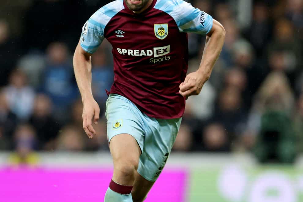 Burnley defender Charlie Taylor is edging closer to a return but will not be available for the visit of Manchester United (Richard Sellers/PA)