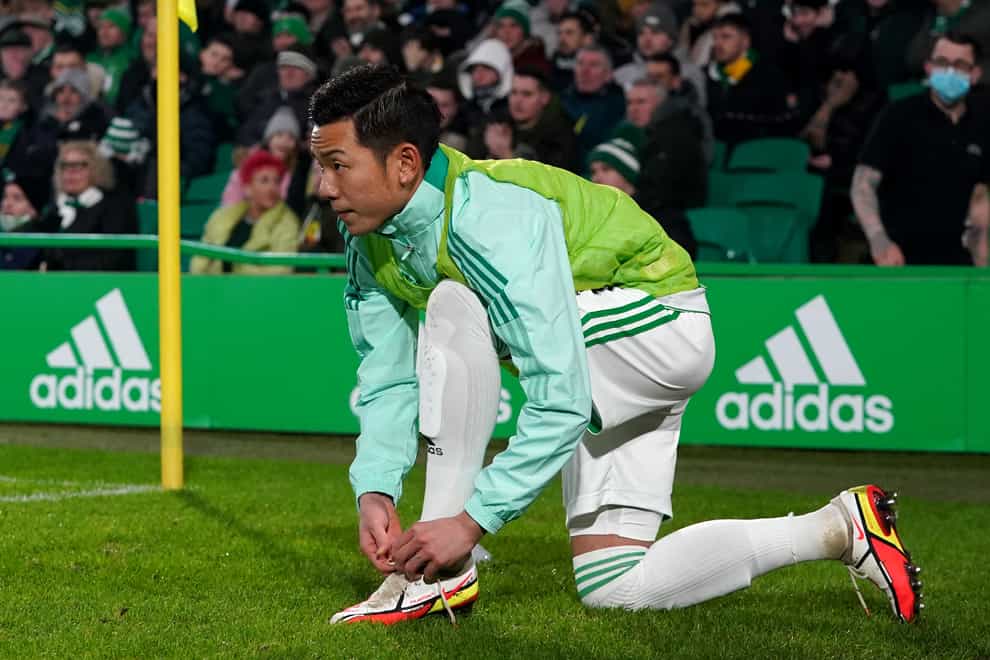 Yosuke Ideguchi is not in Celtic’s squad (Andrew Milligan/PA)