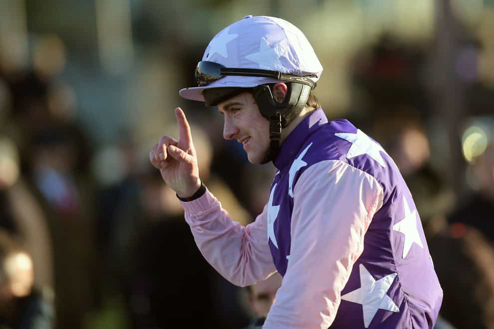 Brian Hughes rode his 150th winner of the season on Monday (Niall Carson/PA)
