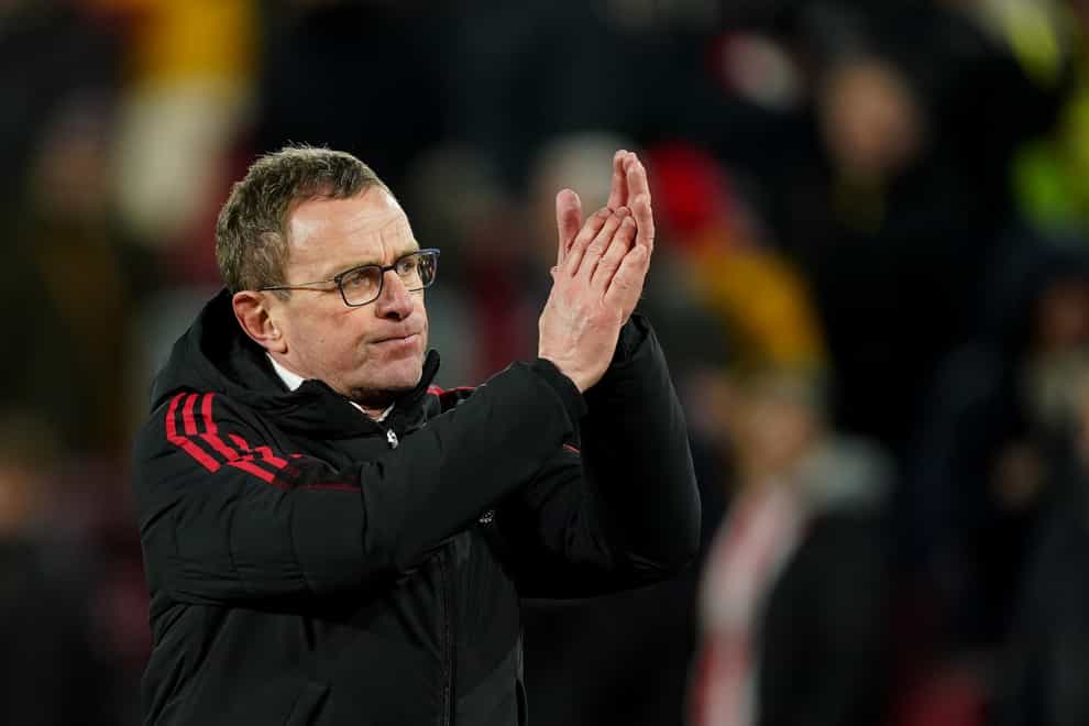 Ralf Rangnick is hoping to get the best out of Manchester United’s players (Mike Egerton/PA)