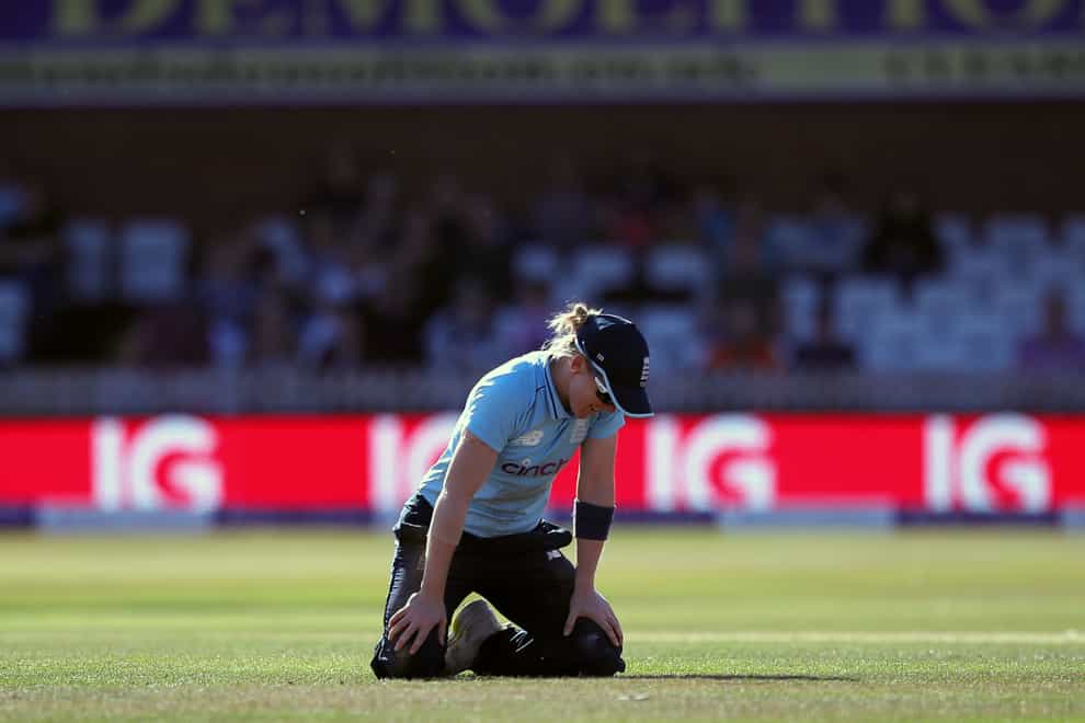 Heather Knight said her side missed too many opportunities to win the Women’s Ashes (Simon Marper/PA)