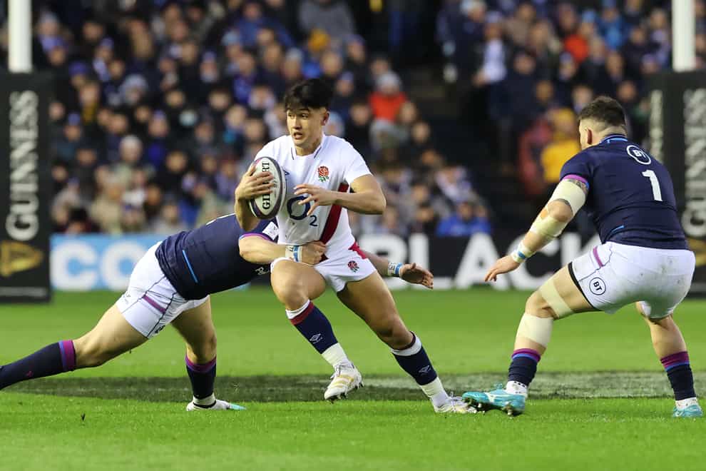 England star Marcus Smith was replaced with 17 minutes left against Scotland (Steve Welsh/PA)