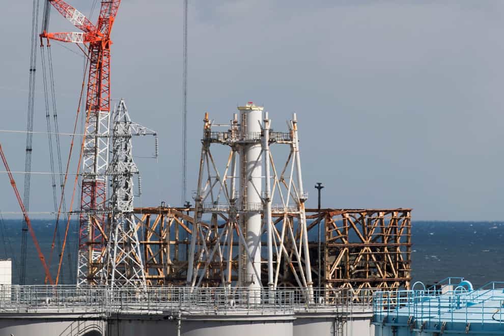 The damaged Unit 1 reactor at the Fukushima Daiichi nuclear power plant (AP)