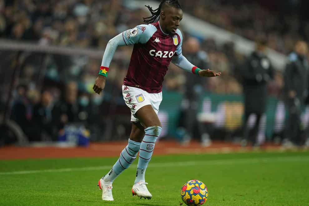 Aston Villa’s Bertrand Traore is back from the Africa Cup of Nations (Mike Egerton/PA)