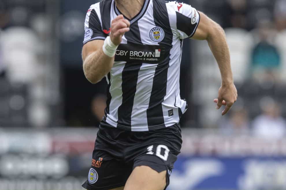 St Mirren’s Curtis Main during the cinch Premiership match at The SMiSA Stadium, Paisley. Picture date: Saturday August 7, 2021.