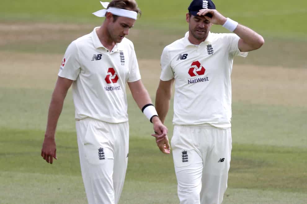 Stuart Broad and James Anderson will not be heading to the West Indies (Alastair Grant/PA)
