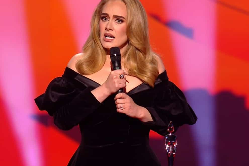 <p>Adele criticises BRIT Awards for going gender neutral as she picks up Artist of the Year prize</p>
