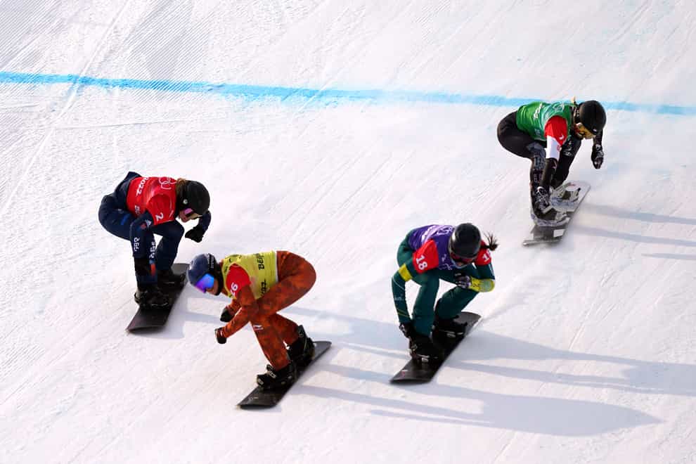 Charlotte Bankes, left, failed to qualify from the quarter-finals (Andrew Milligan/PA)