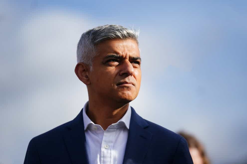 Mayor of London Sadiq Khan said on Wednesday that his continued trust and confidence in Dame Cressida hinges on how she addresses problems with the culture at the force and makes a plan to win back the trust of the public (PA)