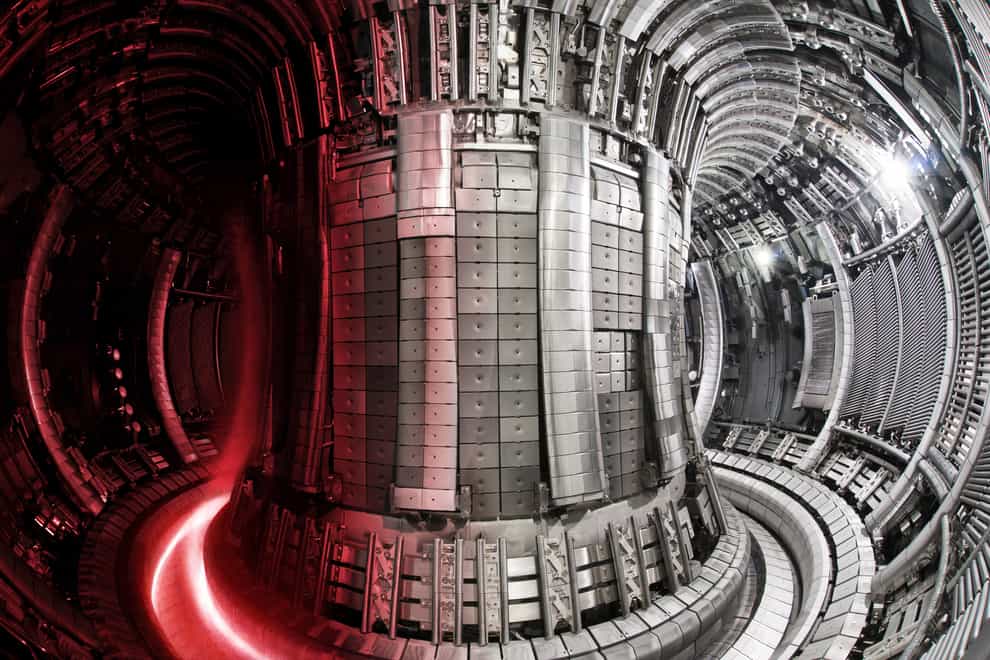 A landmark experiment moves fusion energy a ‘huge’ step closer, experts say (EUROfusion/PA)