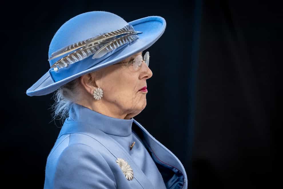 Denmark’s Queen Margrethe (Mads Claus Rasmussen /Ritzau Scanpix via AP)